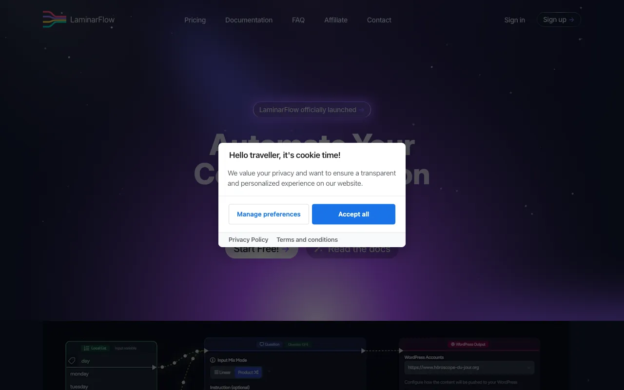 LaminarFlow — preview screenshot