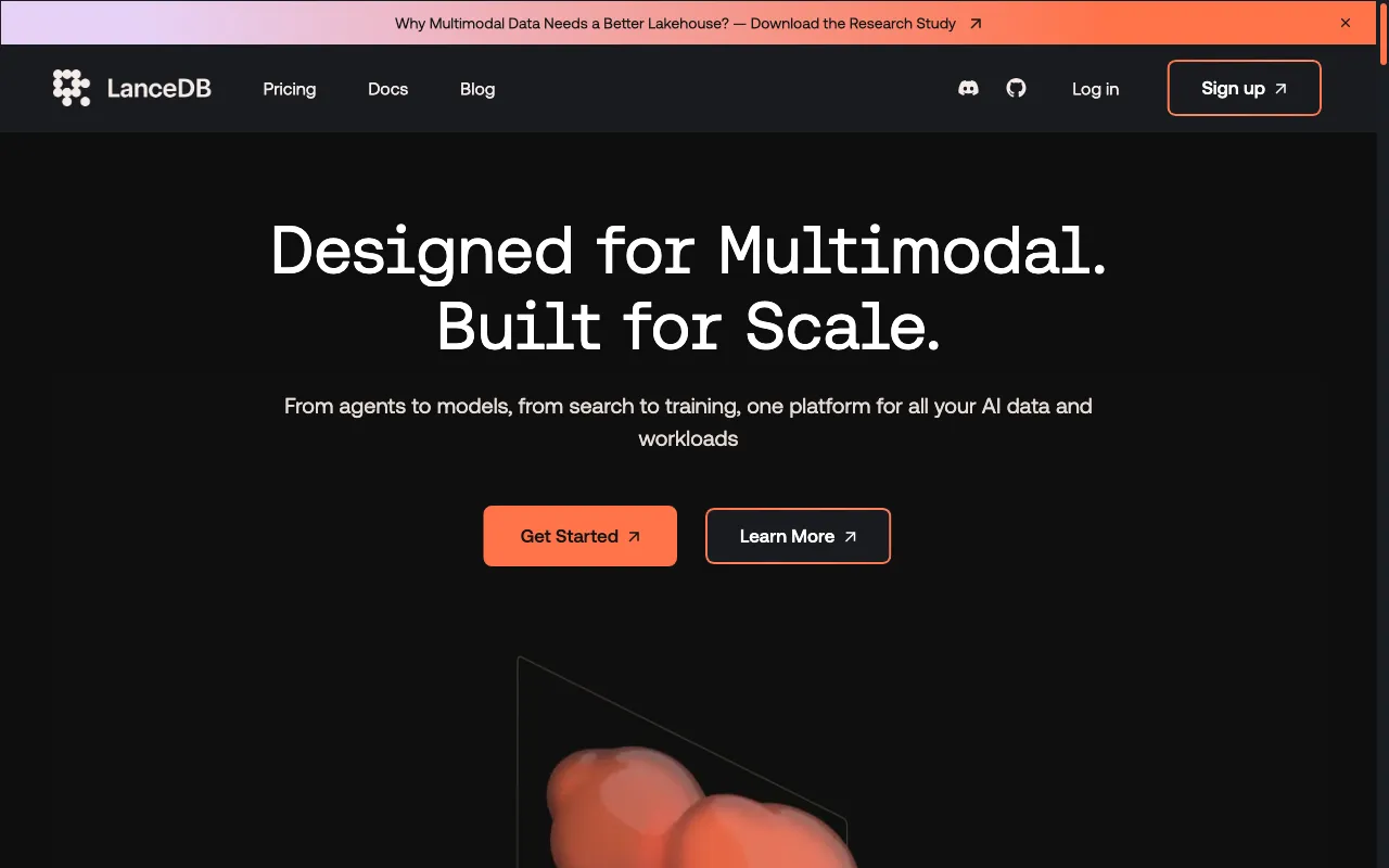 LanceDB — preview screenshot
