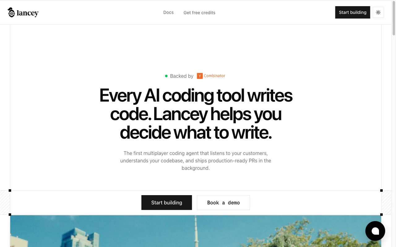 Lancey — preview screenshot