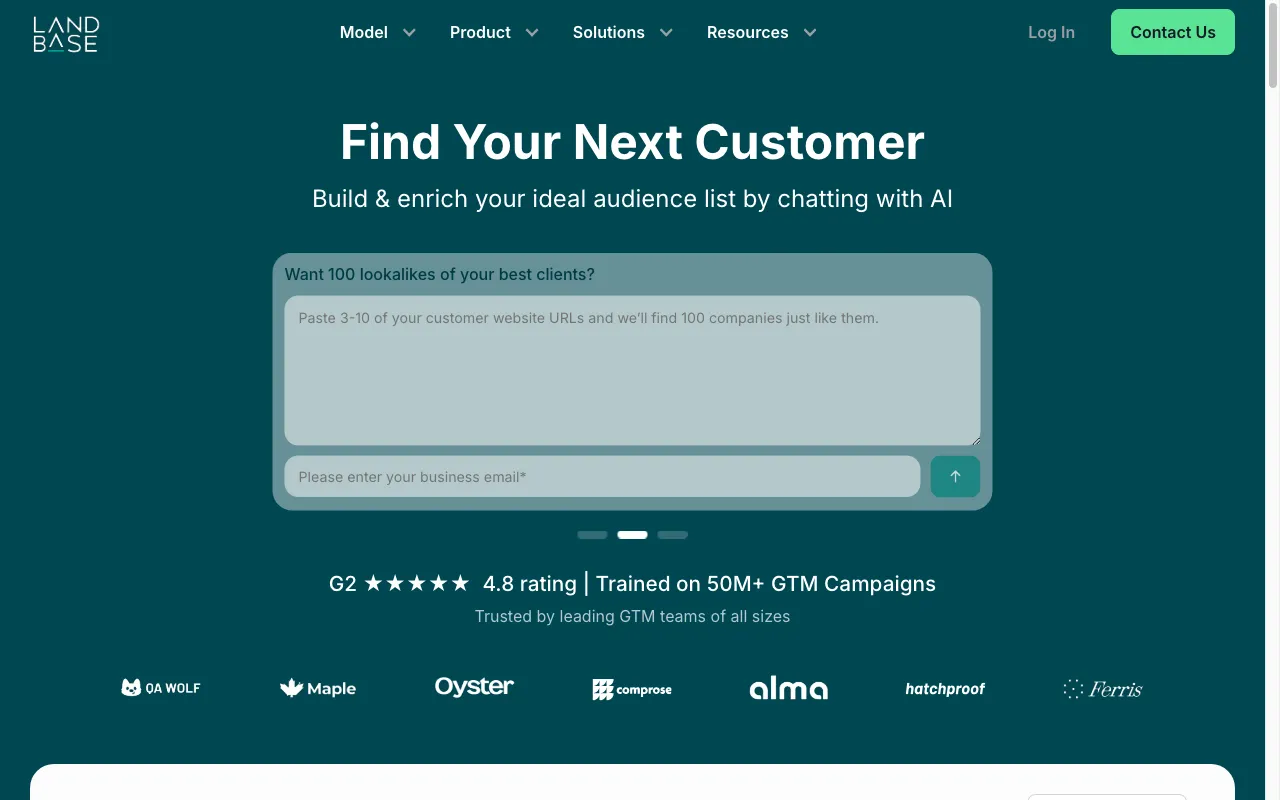 Landbase — preview screenshot
