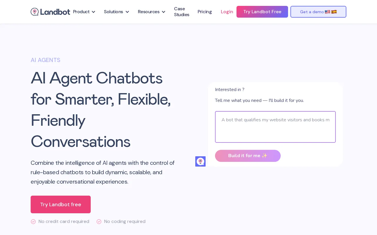 Landbot Chatbots — preview screenshot