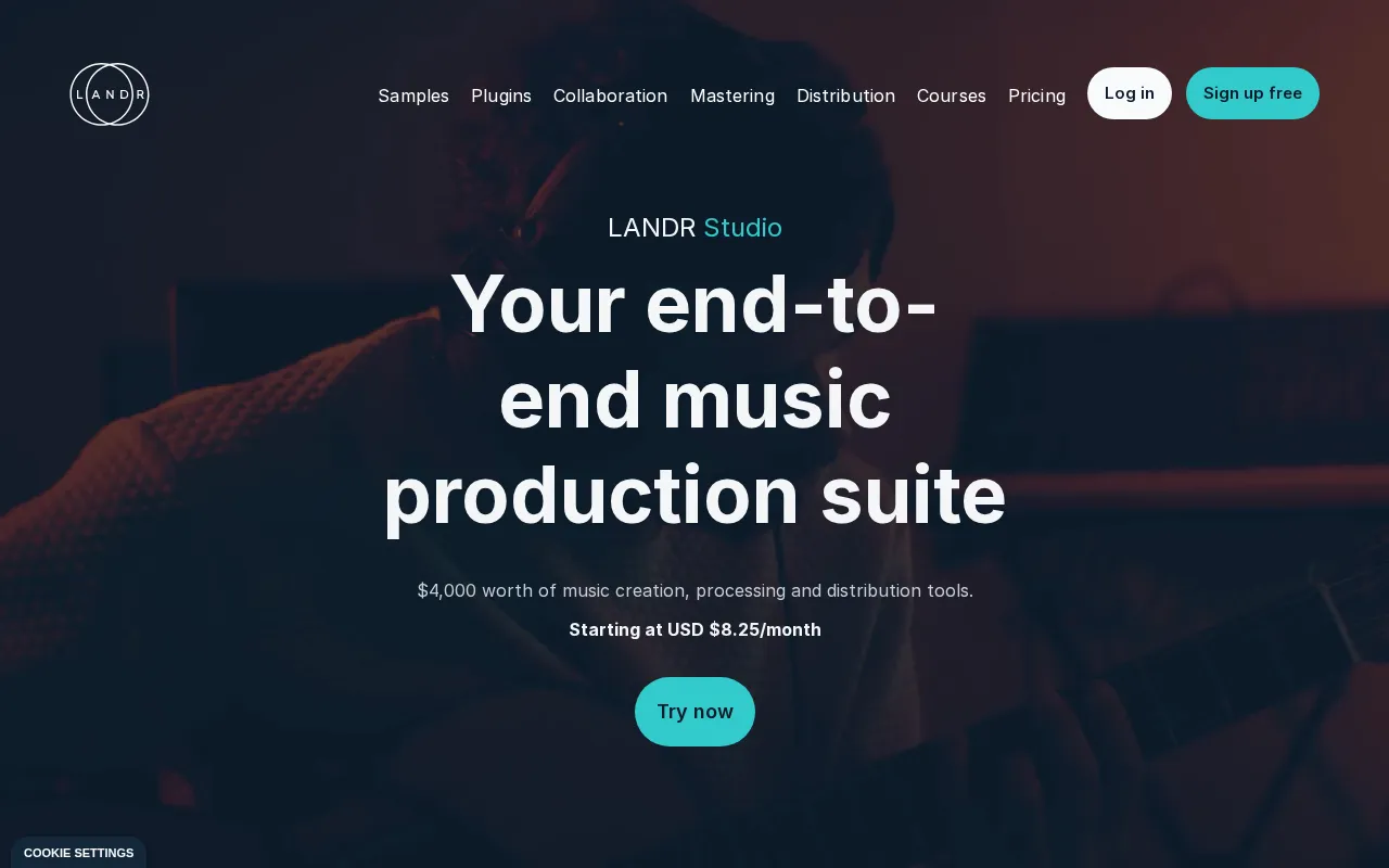 Landr — preview screenshot