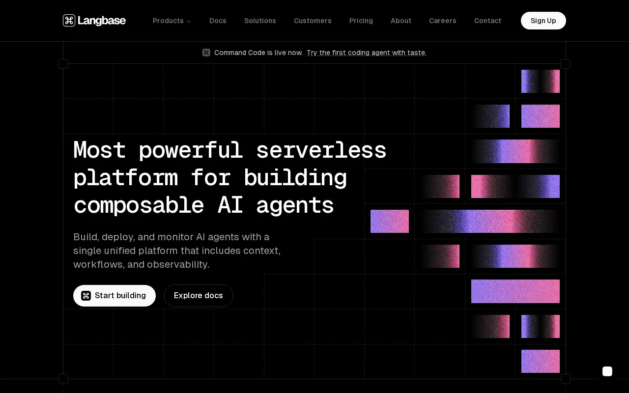 Langbase — pricing page