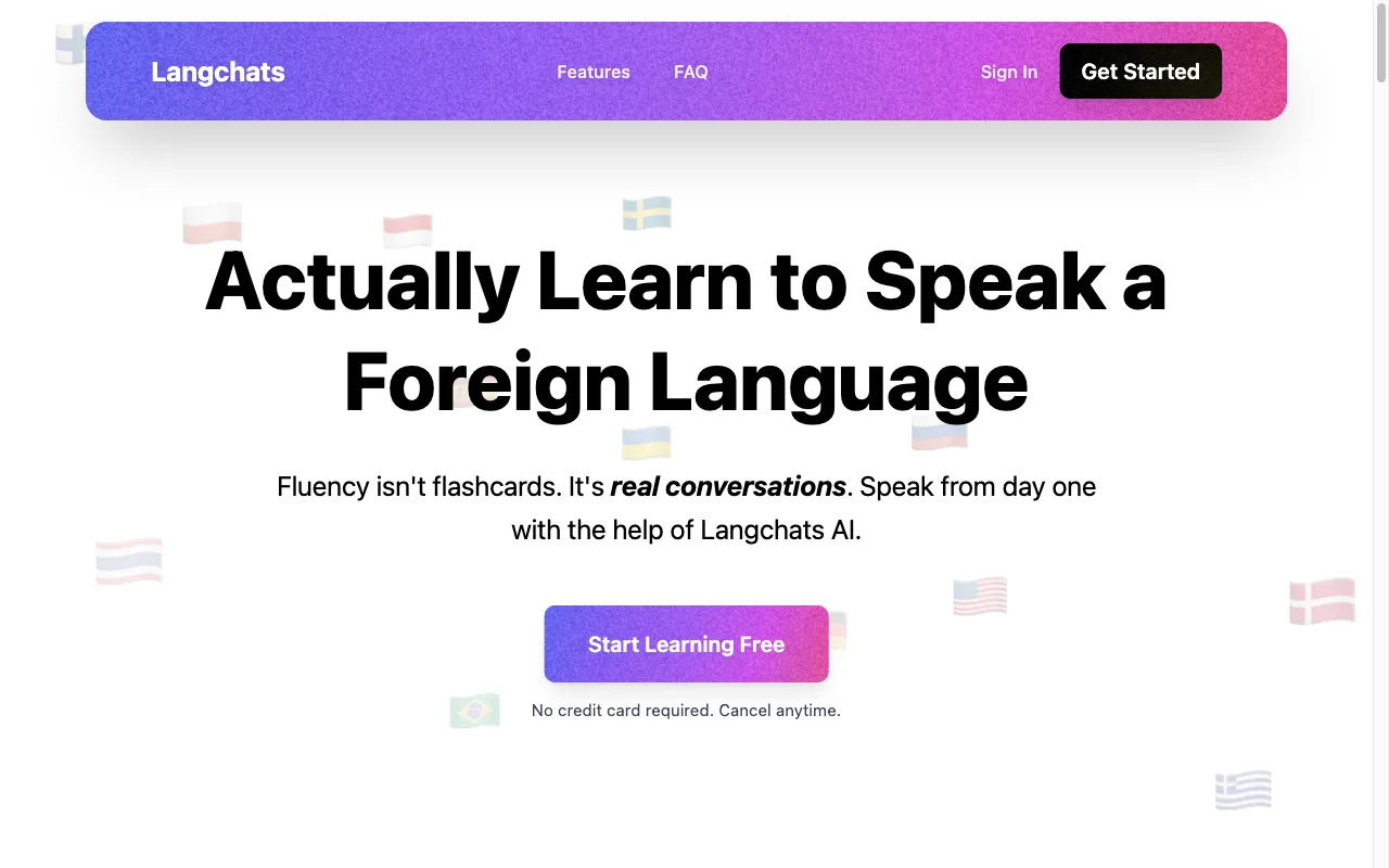Langchats — preview screenshot