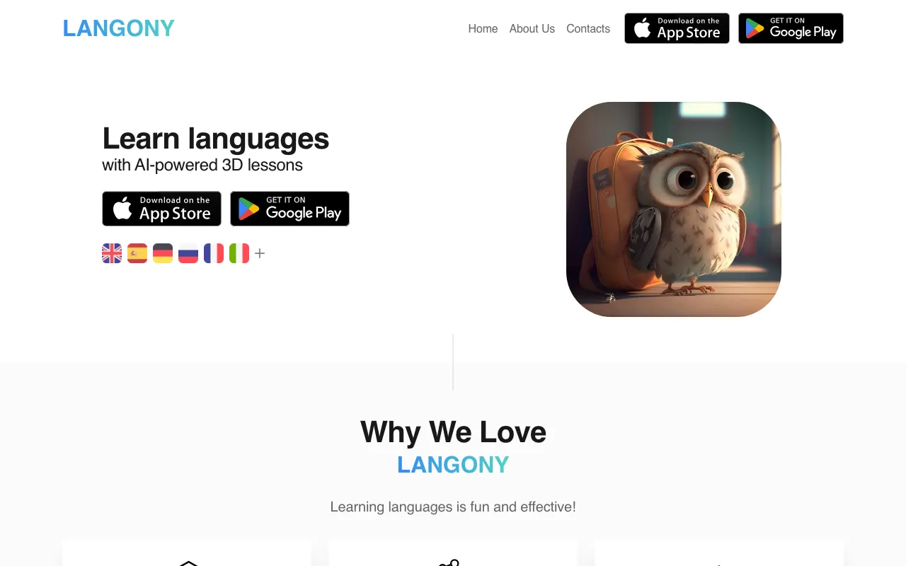Langony — preview screenshot