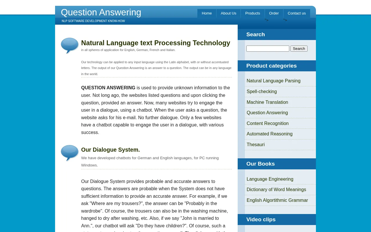 Langsoft Dialogue System — preview screenshot