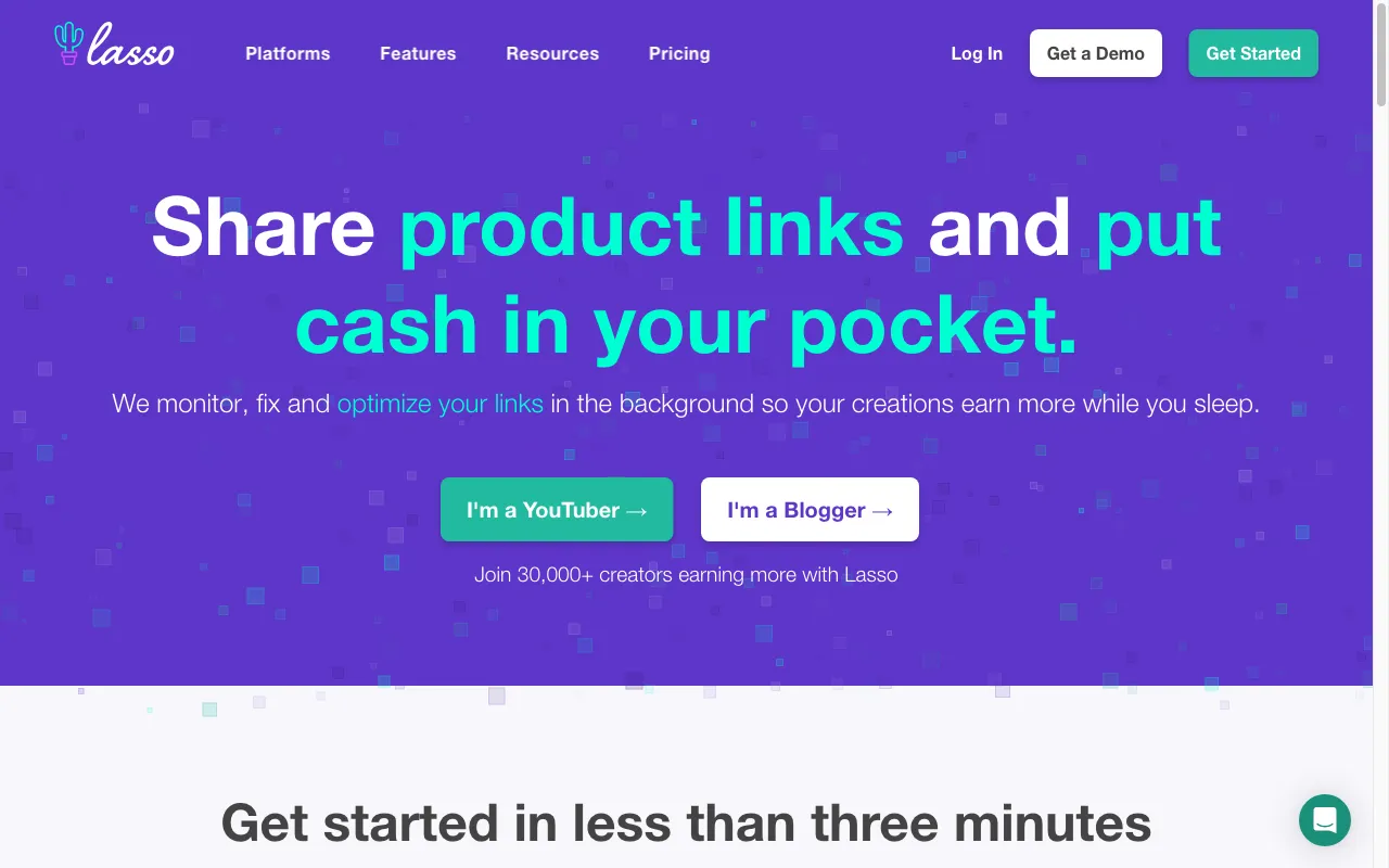 Lasso — preview screenshot