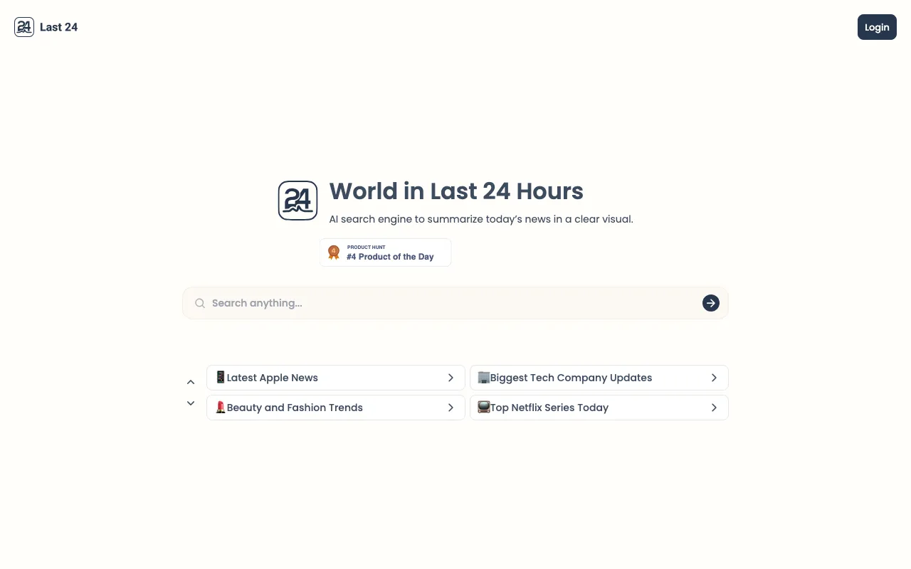 Last24.ai — preview screenshot