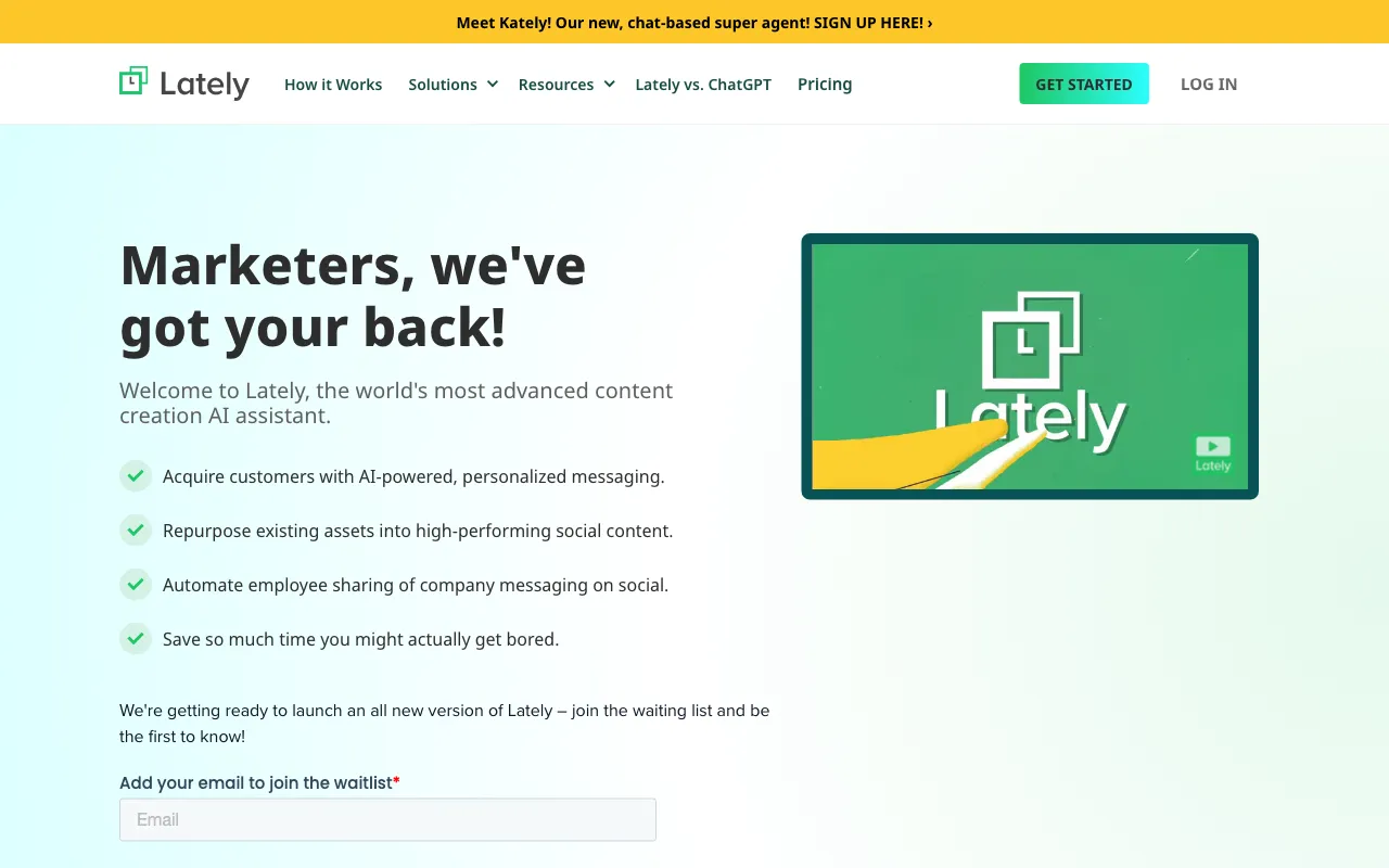 Lately AI — preview screenshot