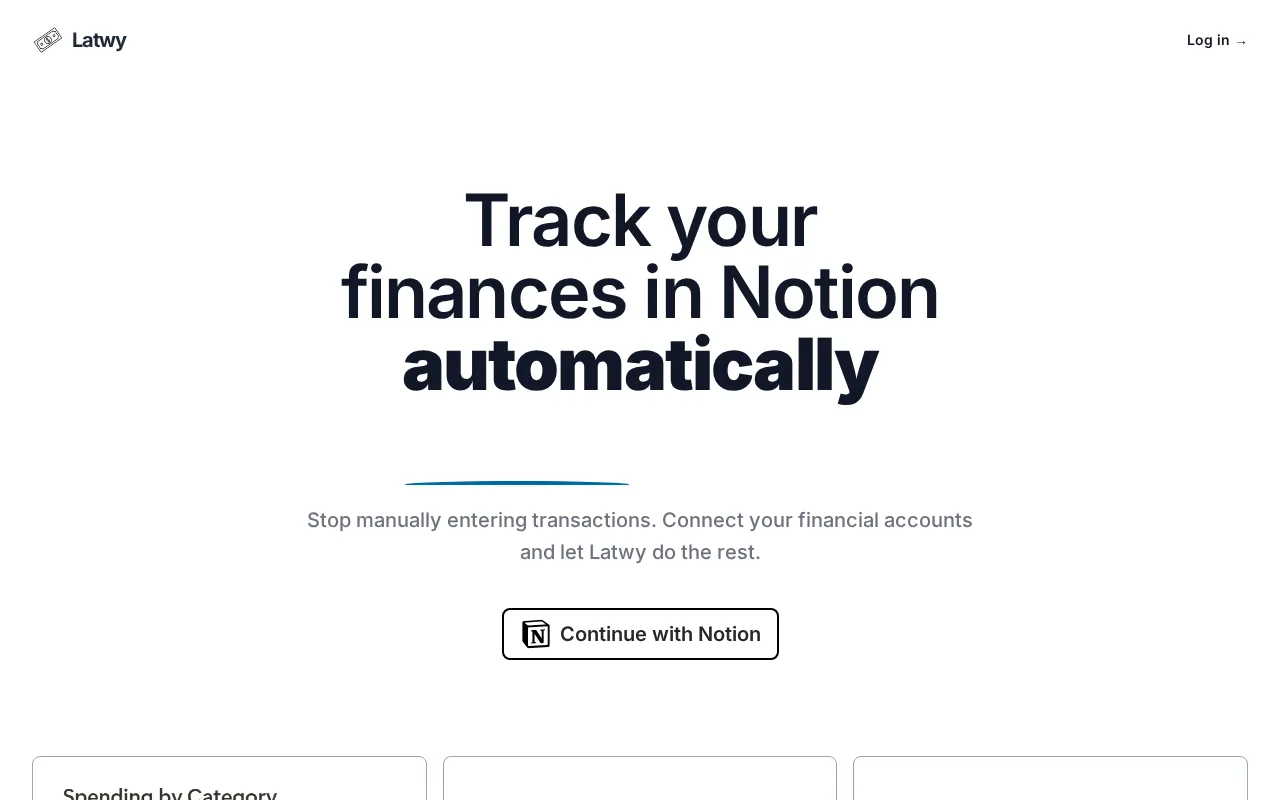 Latwy — preview screenshot