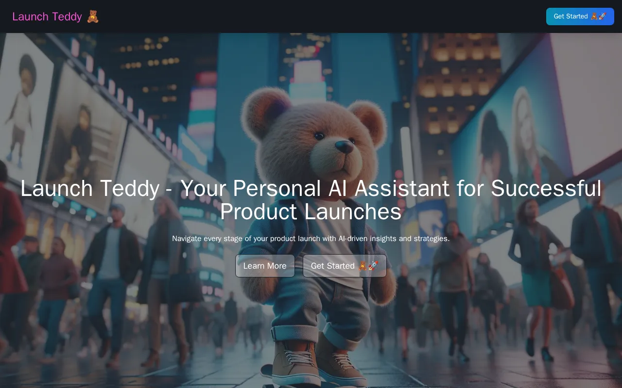 Launch Teddy — preview screenshot