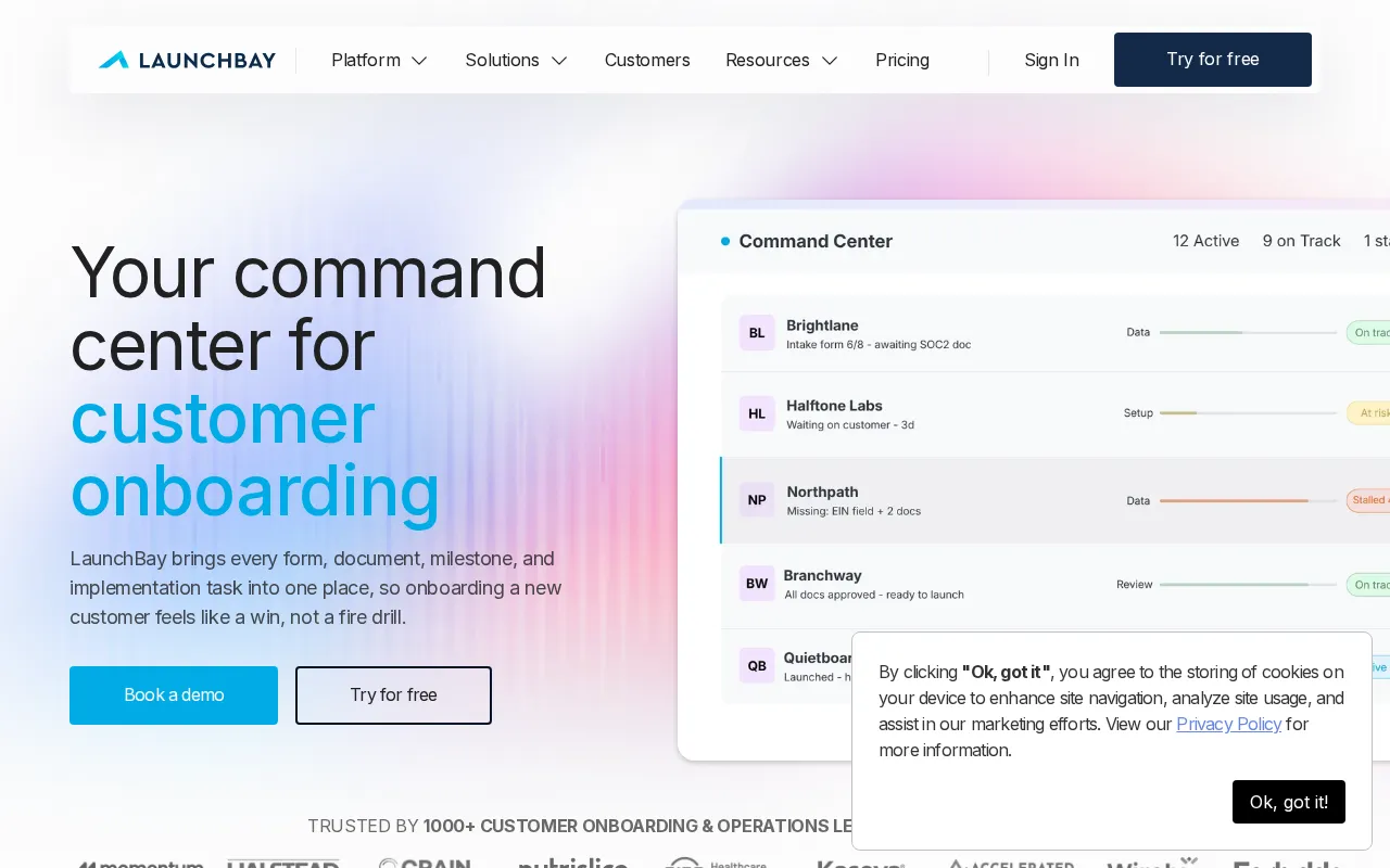 LaunchBay — preview screenshot