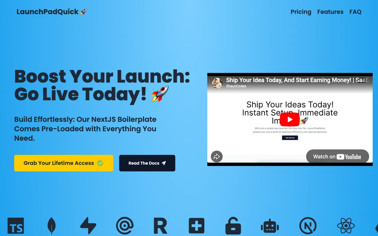 LaunchPadQuick — preview screenshot