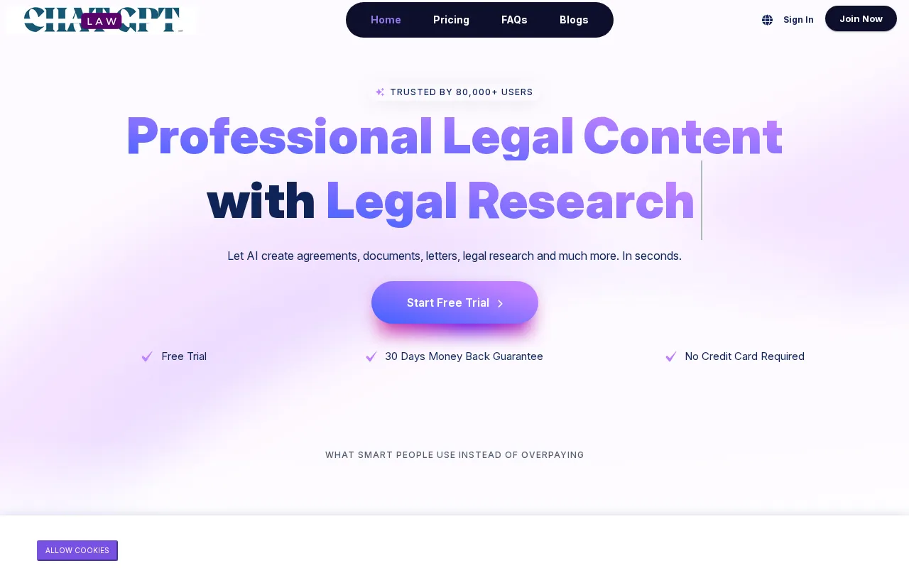 Law ChatGPT — preview screenshot