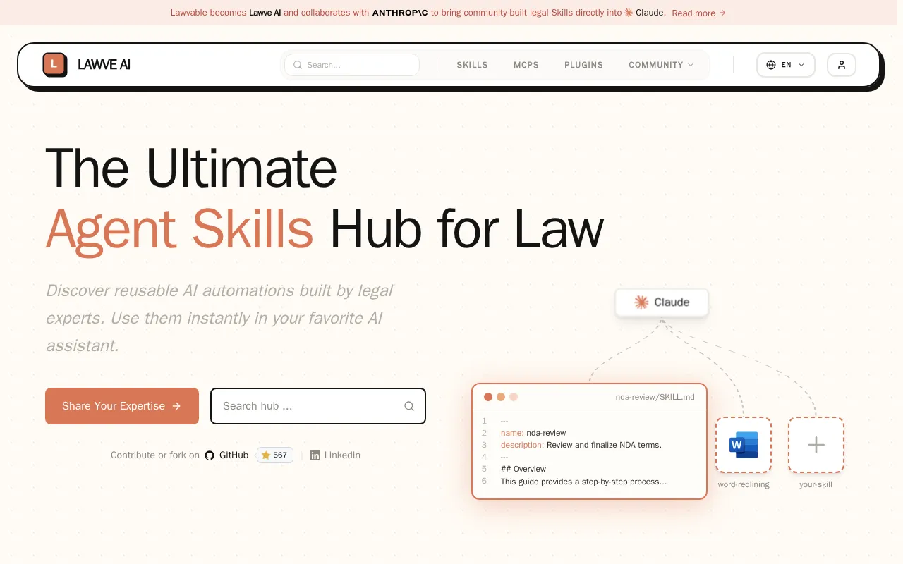 Lawve — preview screenshot