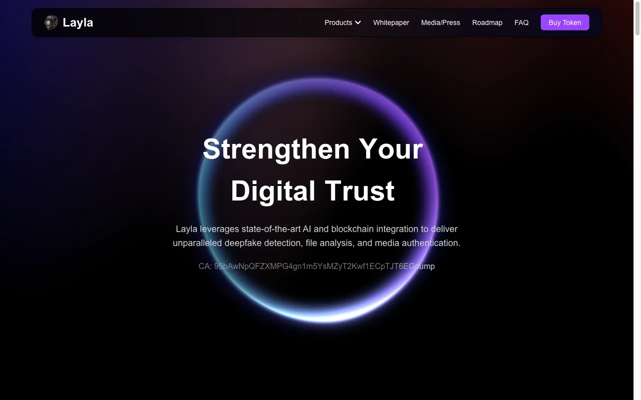 Layla Network AI — preview screenshot