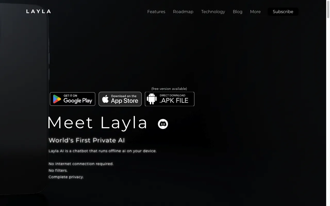 Layla — preview screenshot