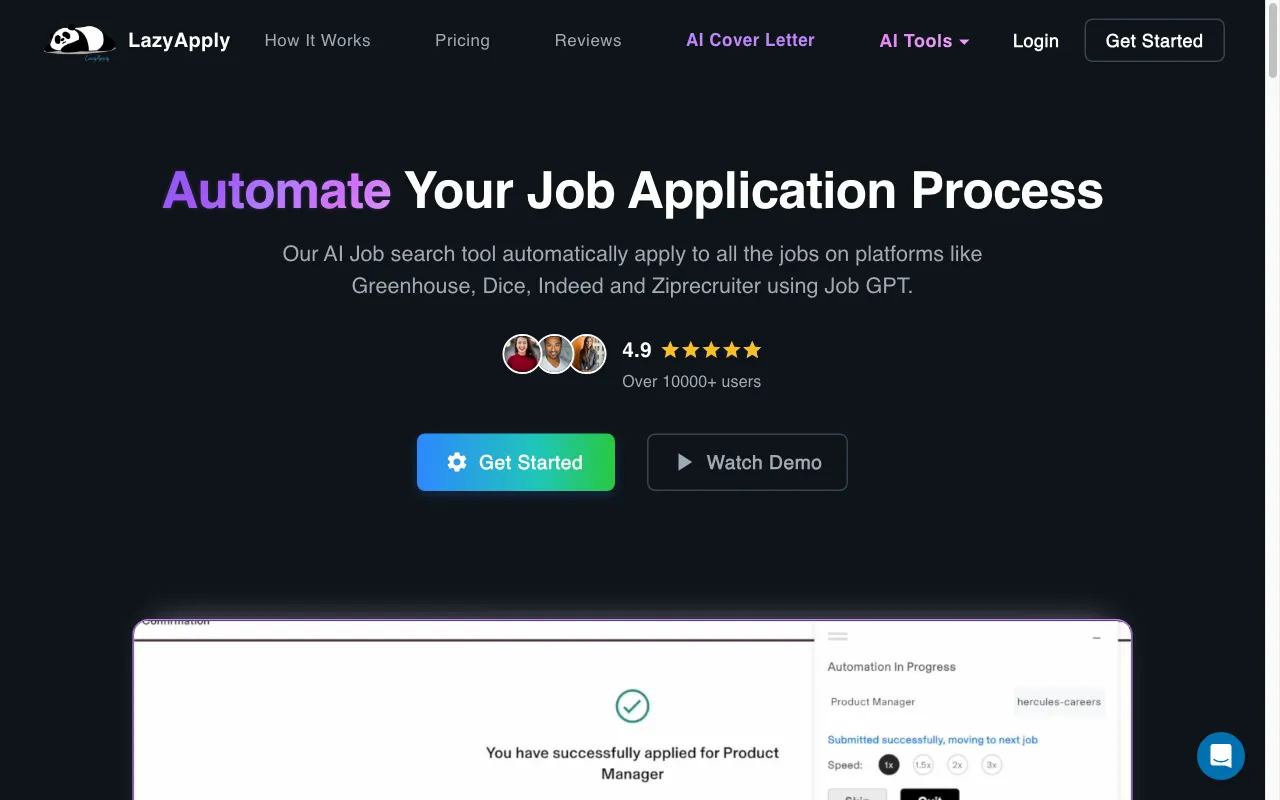 LazyApply — preview screenshot