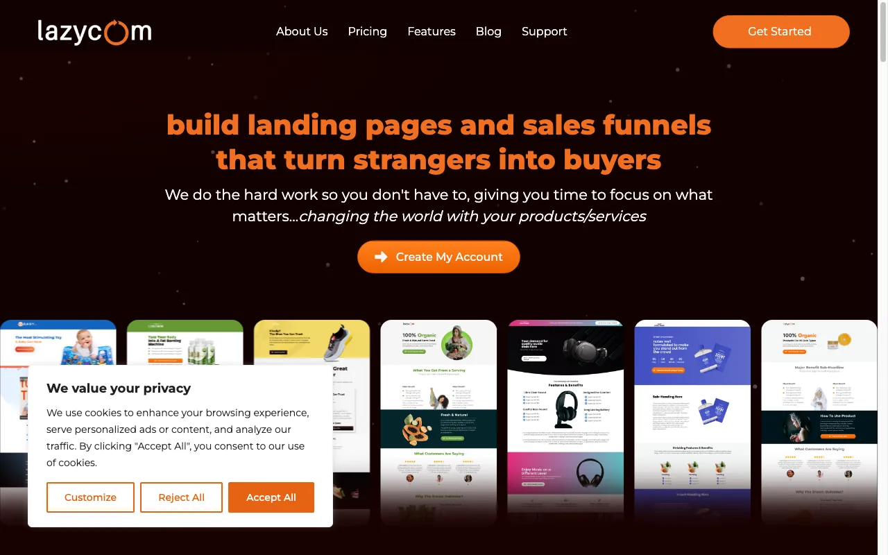 Lazycom-Smart Marketing Automations — preview screenshot