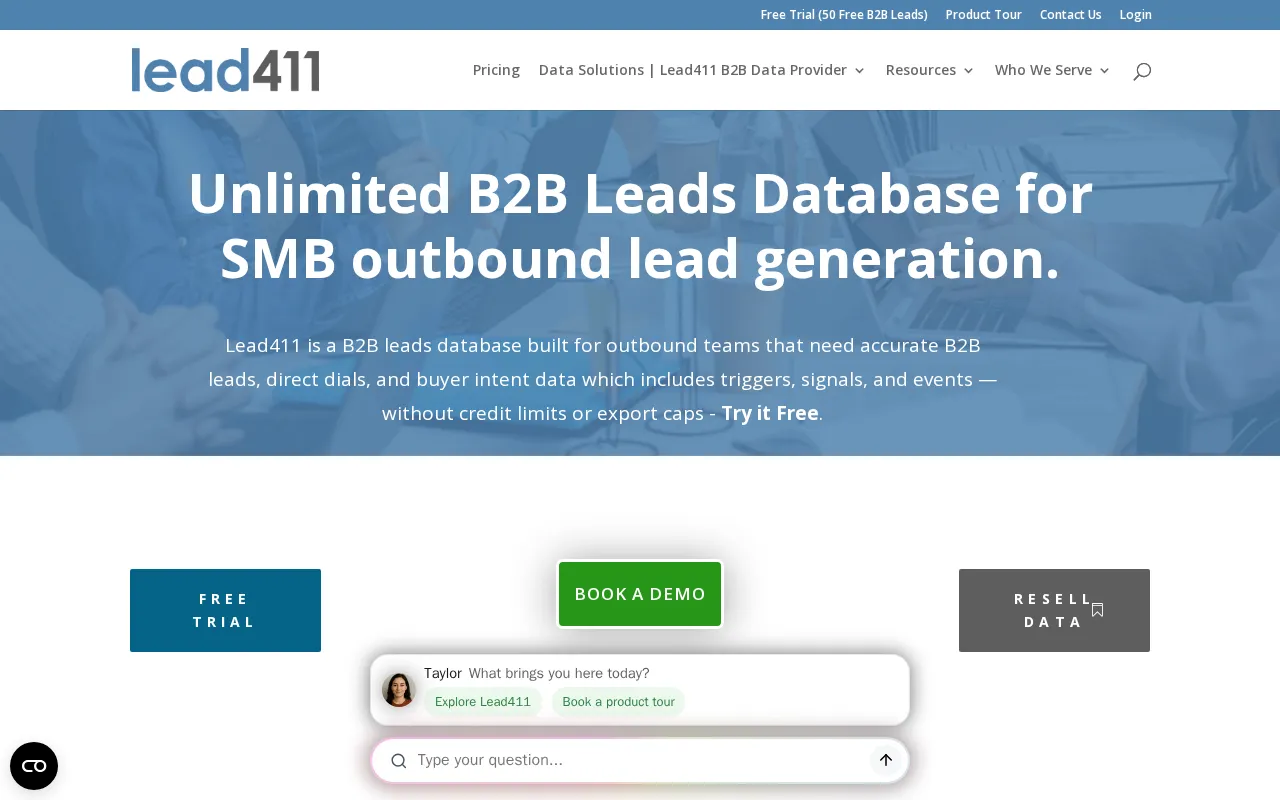 Lead411 — preview screenshot