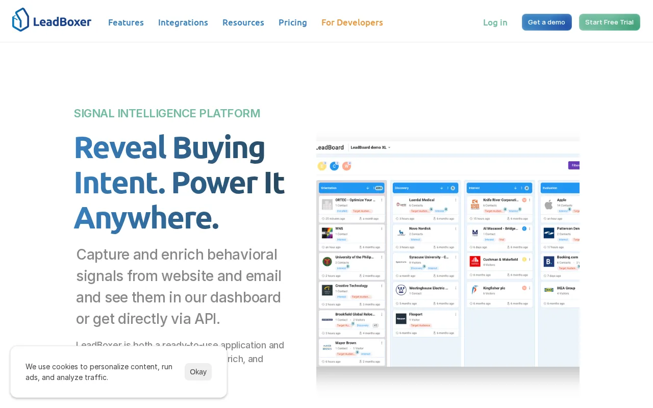 Leadboxer — preview screenshot