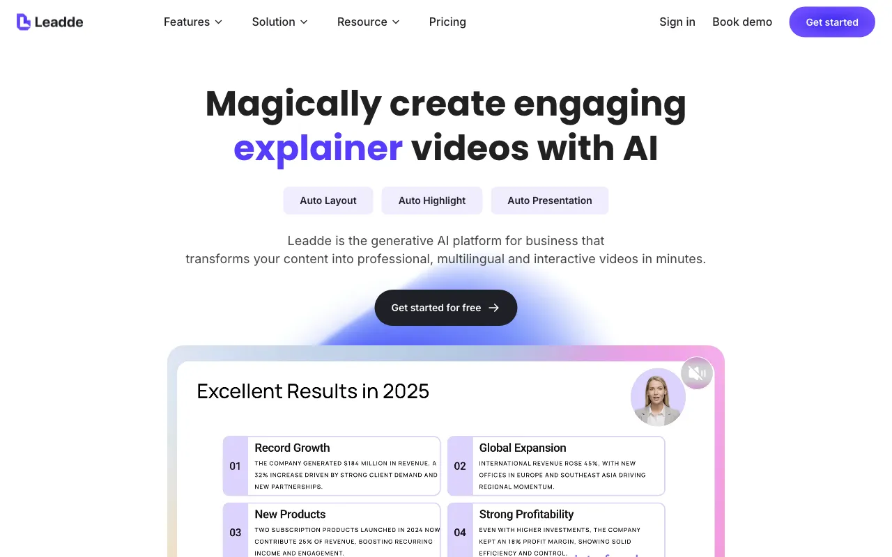 Leadde AI — preview screenshot