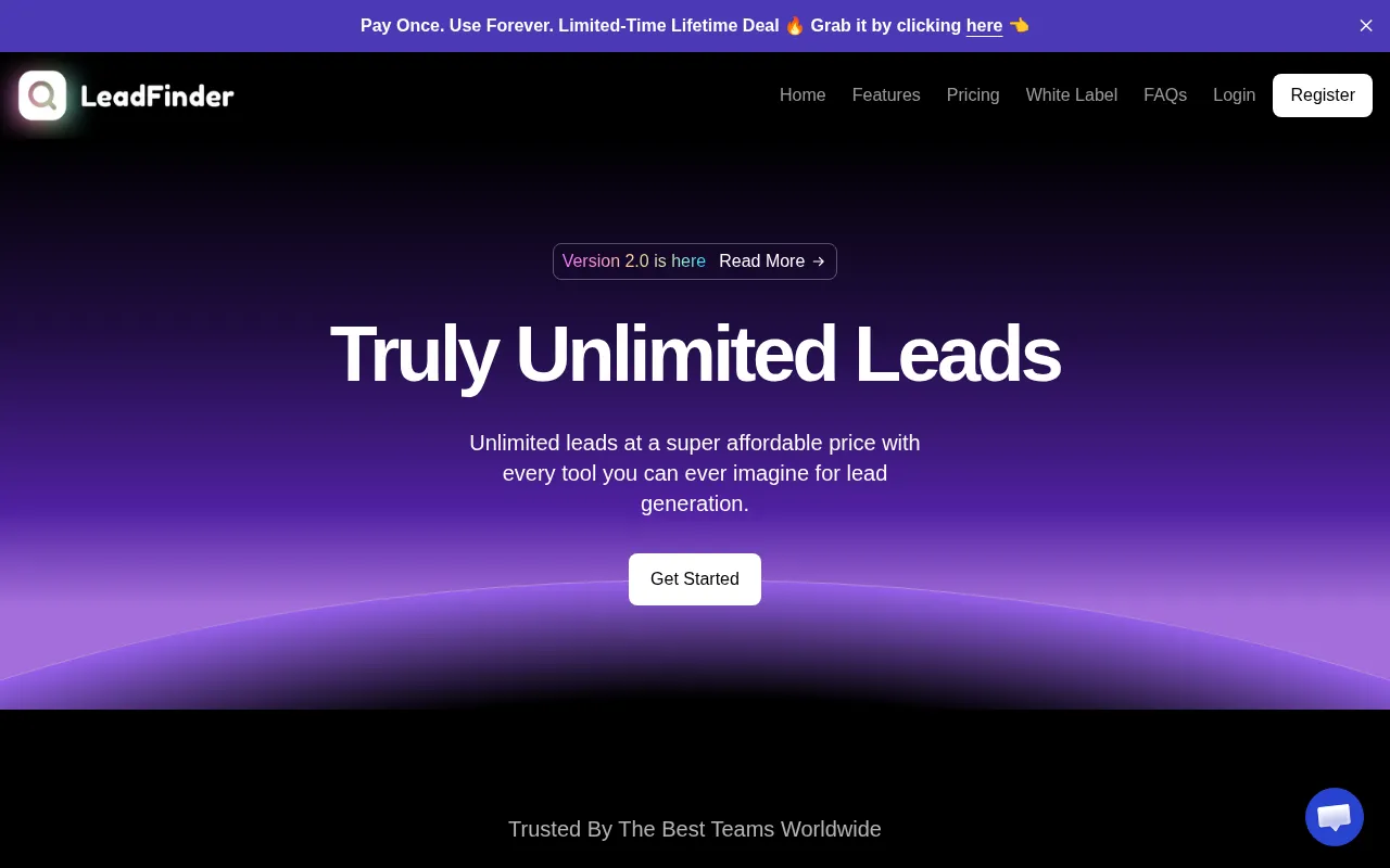 LeadFinder — preview screenshot