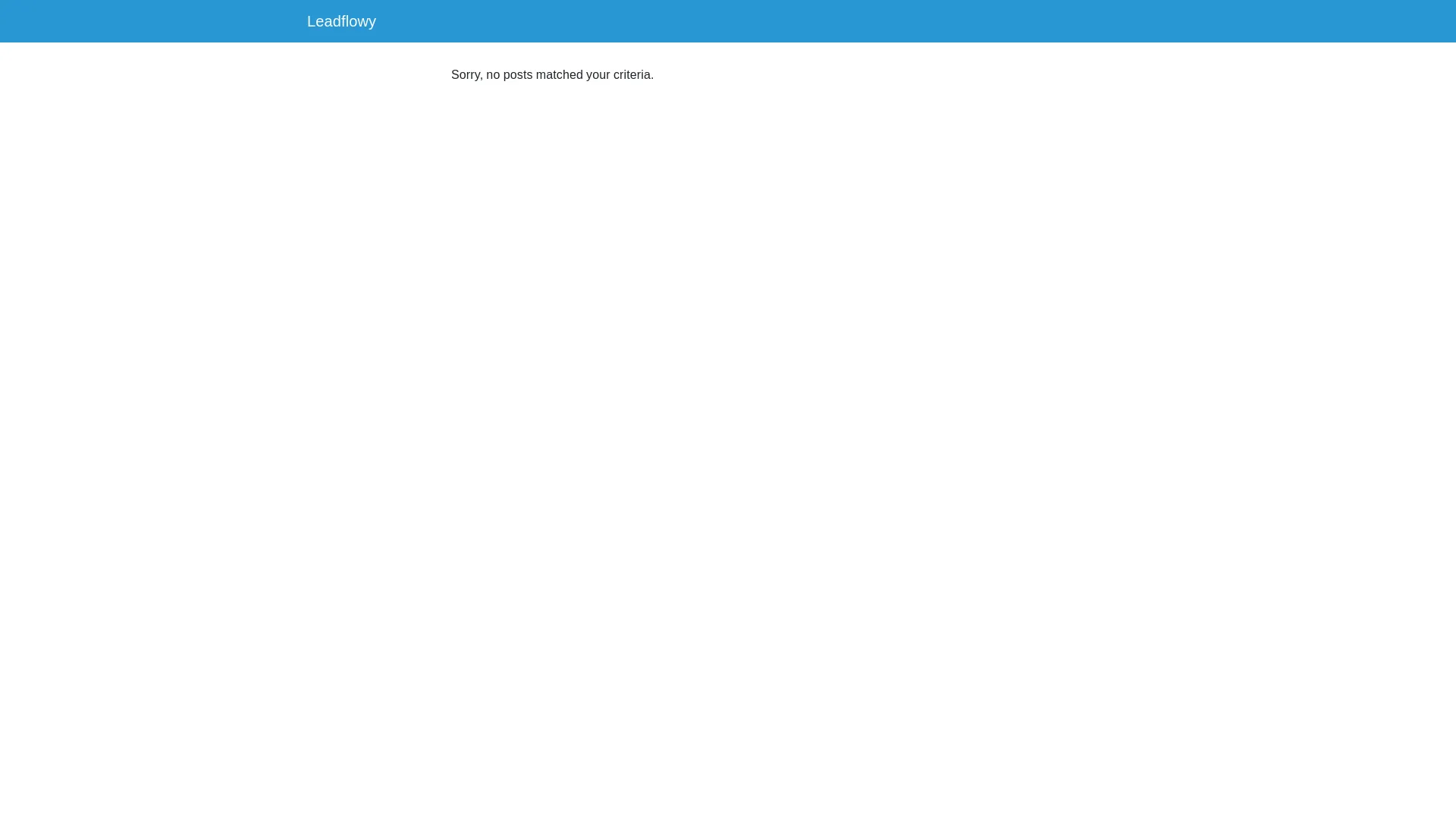 Leadflowy — preview screenshot
