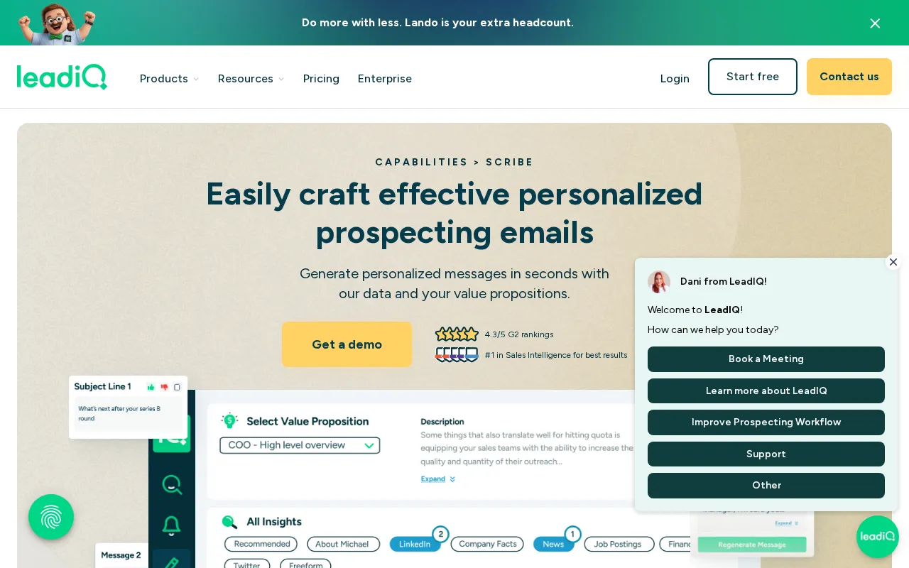 LeadIQ — preview screenshot