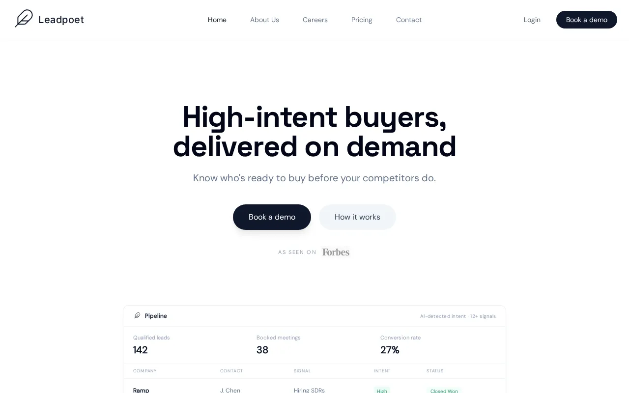 Leadpoet — preview screenshot