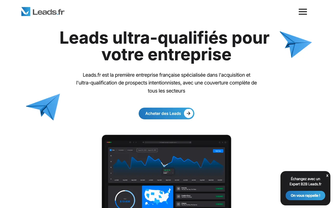 leads.fr — preview screenshot