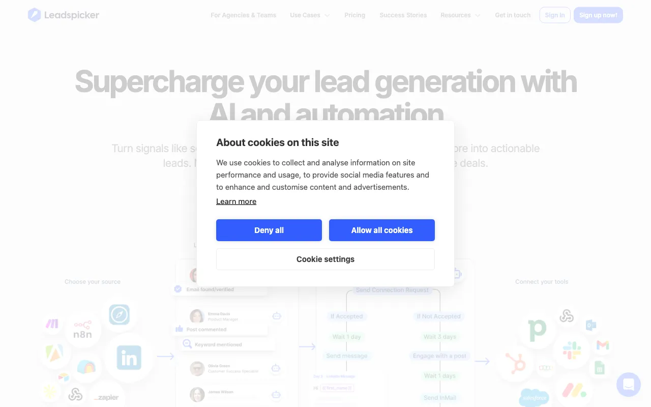 Leadspicker — preview screenshot