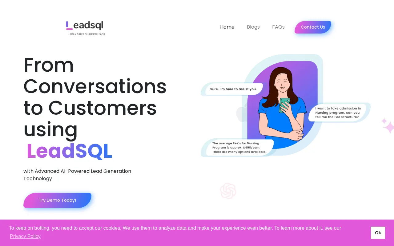 LeadSQL — preview screenshot