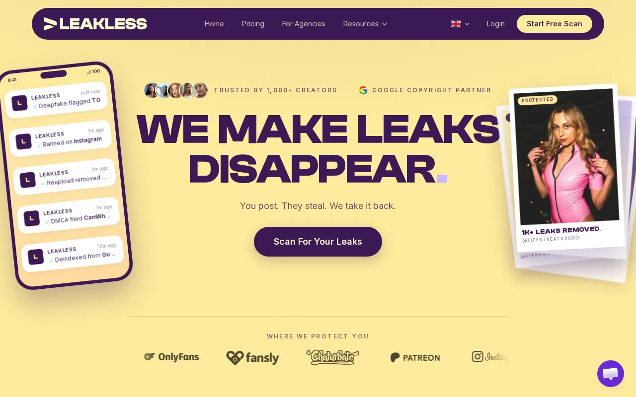 Leakless — preview screenshot