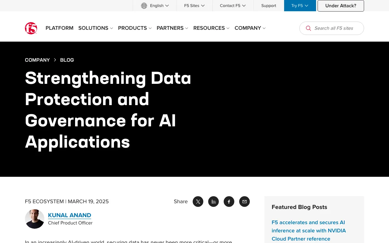 F5, Inc. — preview screenshot