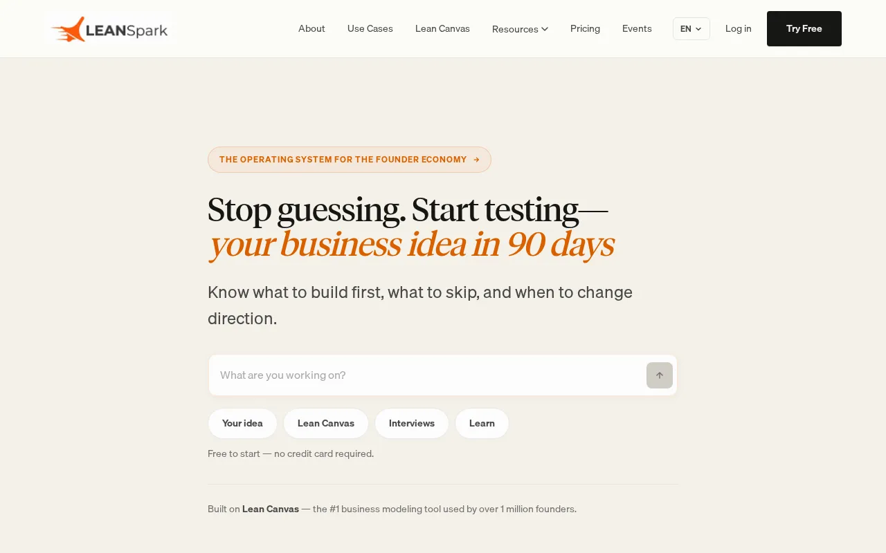 LEANSpark — preview screenshot