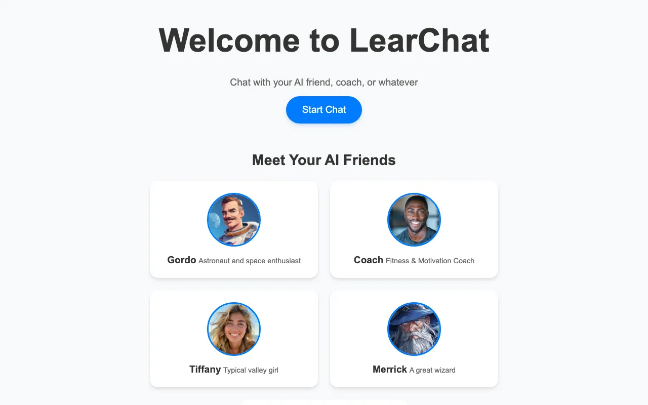 LearChat — preview screenshot