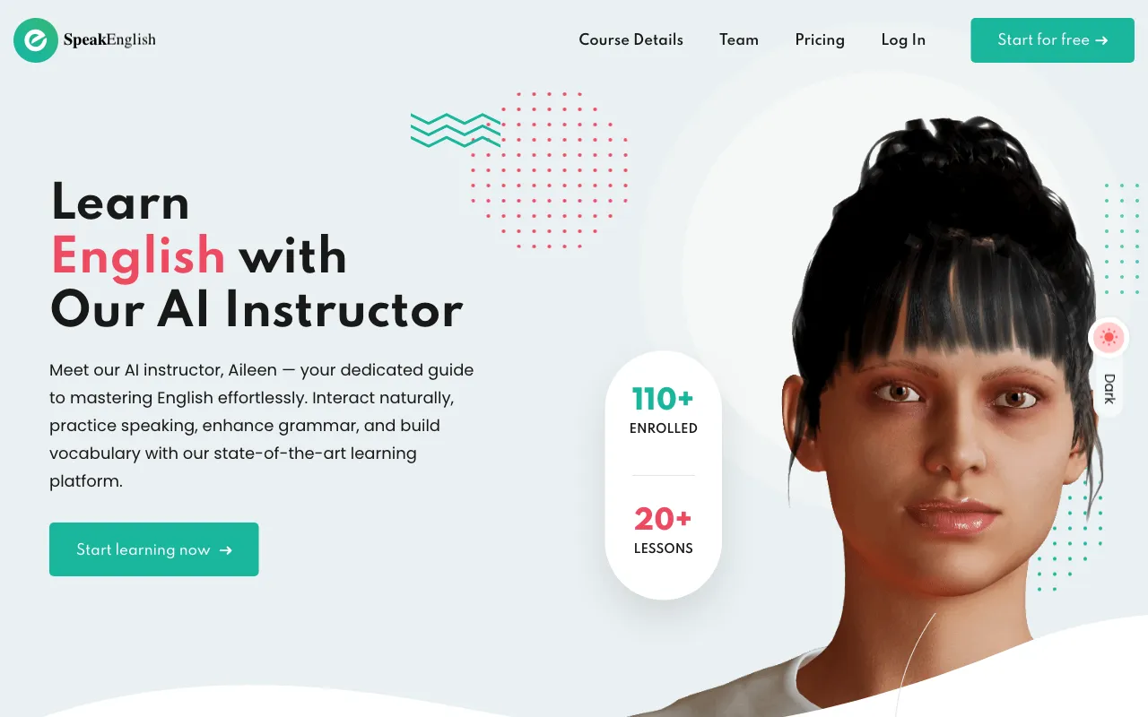 Learn English with Aileen — preview screenshot
