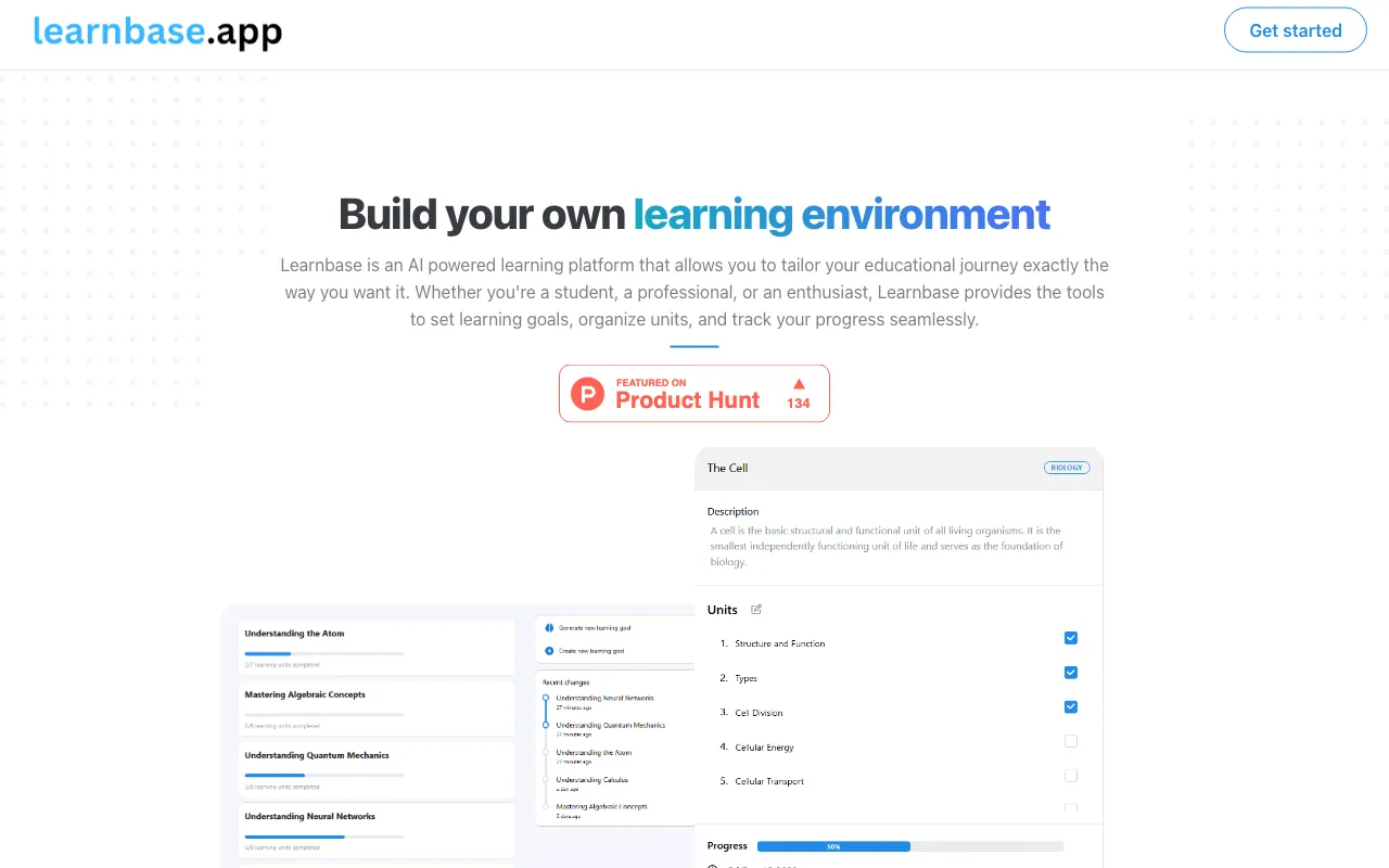 Learnbase — preview screenshot