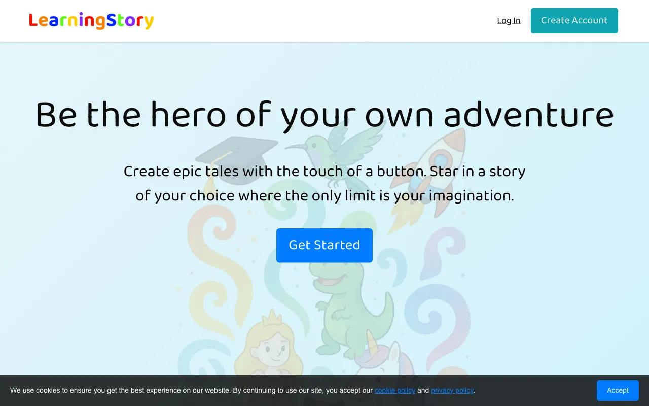 LearningStory — preview screenshot