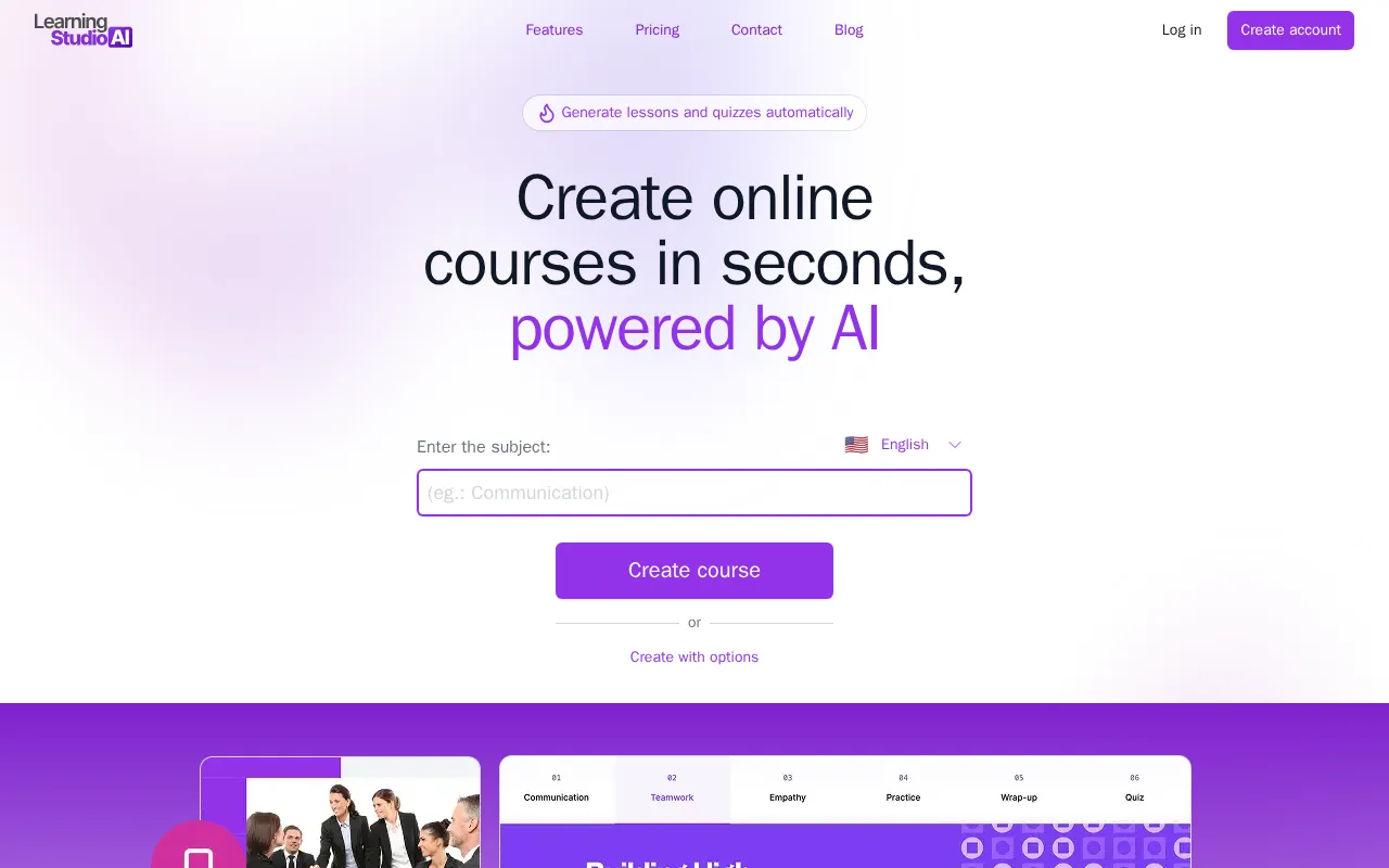 LearningStudioAI — preview screenshot