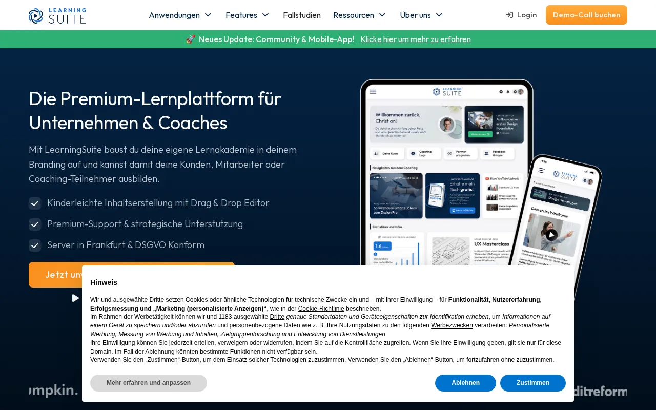 Learningsuite — preview screenshot