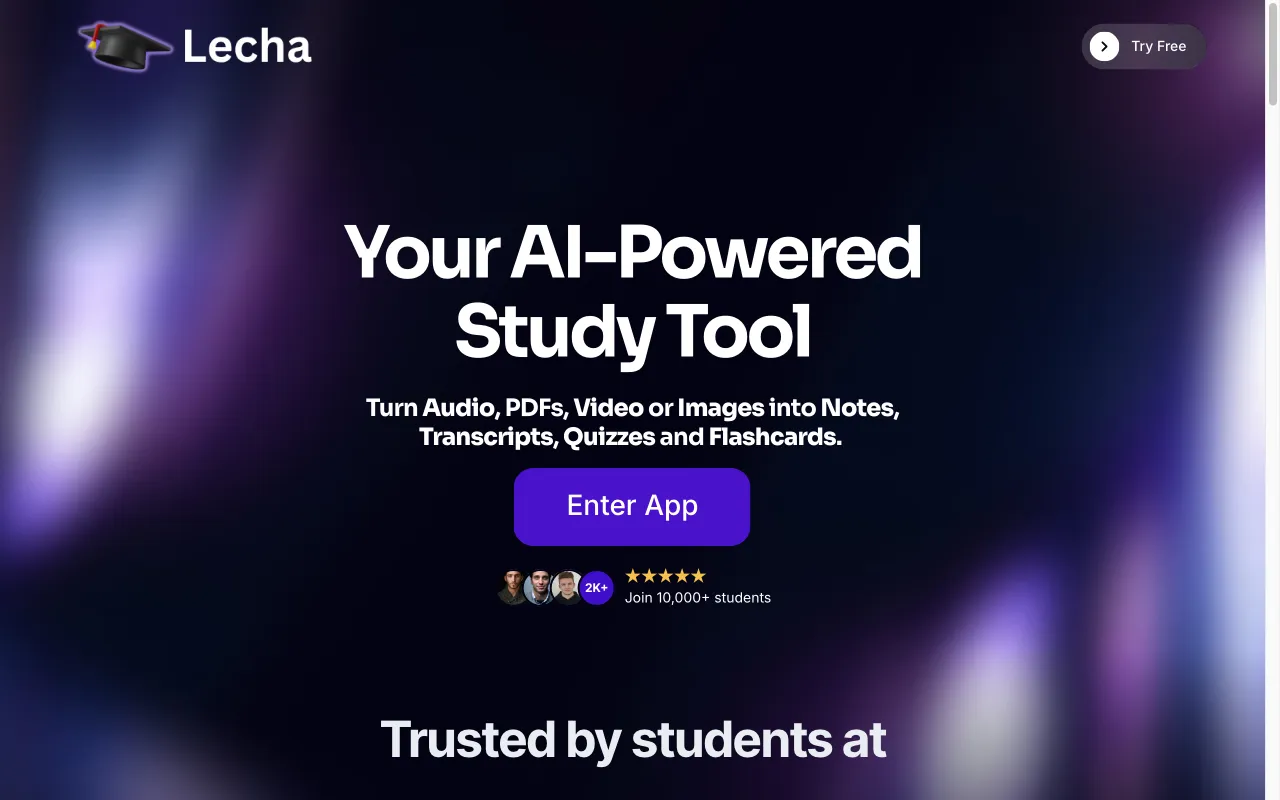 Lecha — preview screenshot