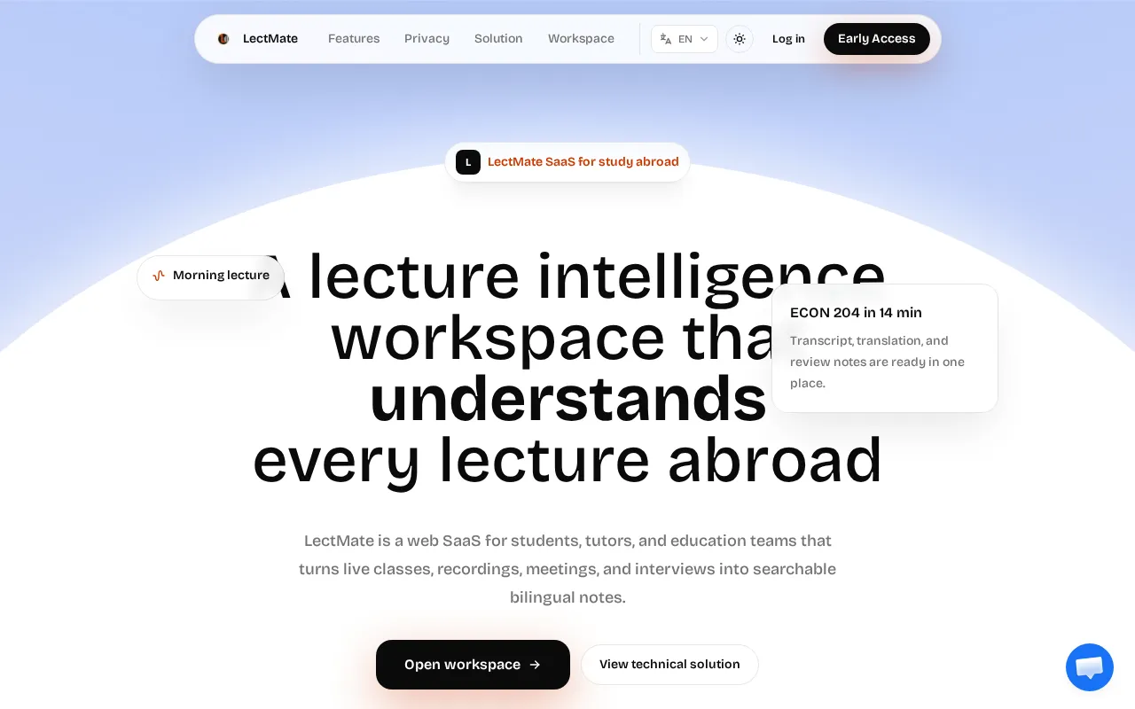 LectMate — preview screenshot