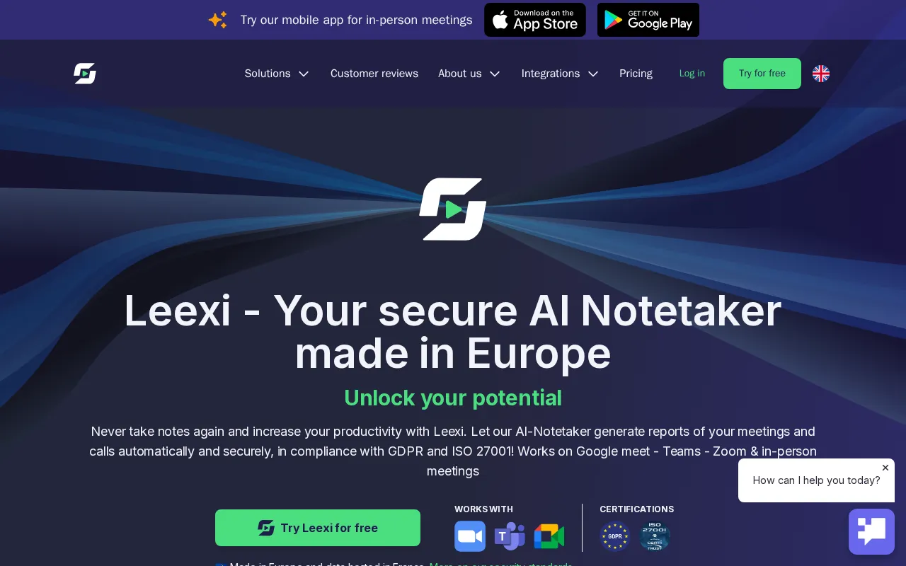 Leexi — preview screenshot
