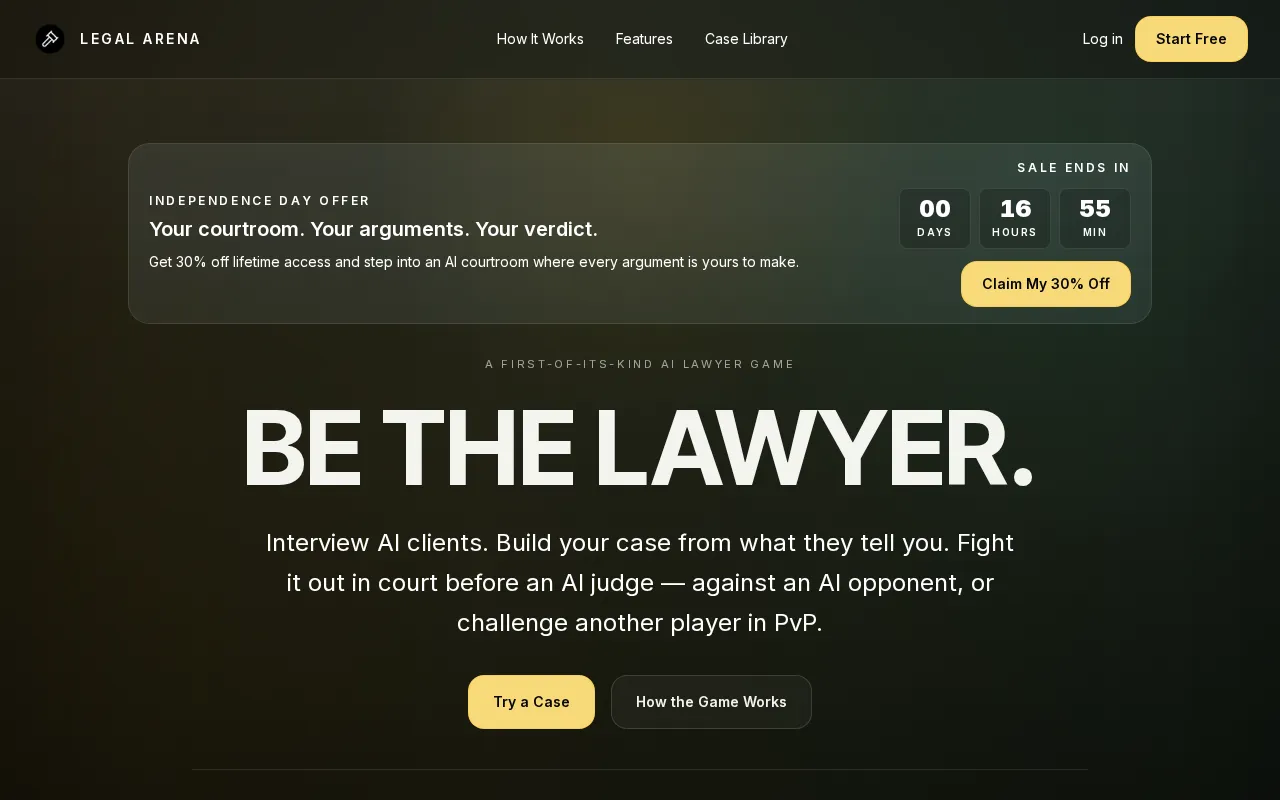 Legal Arena — preview screenshot