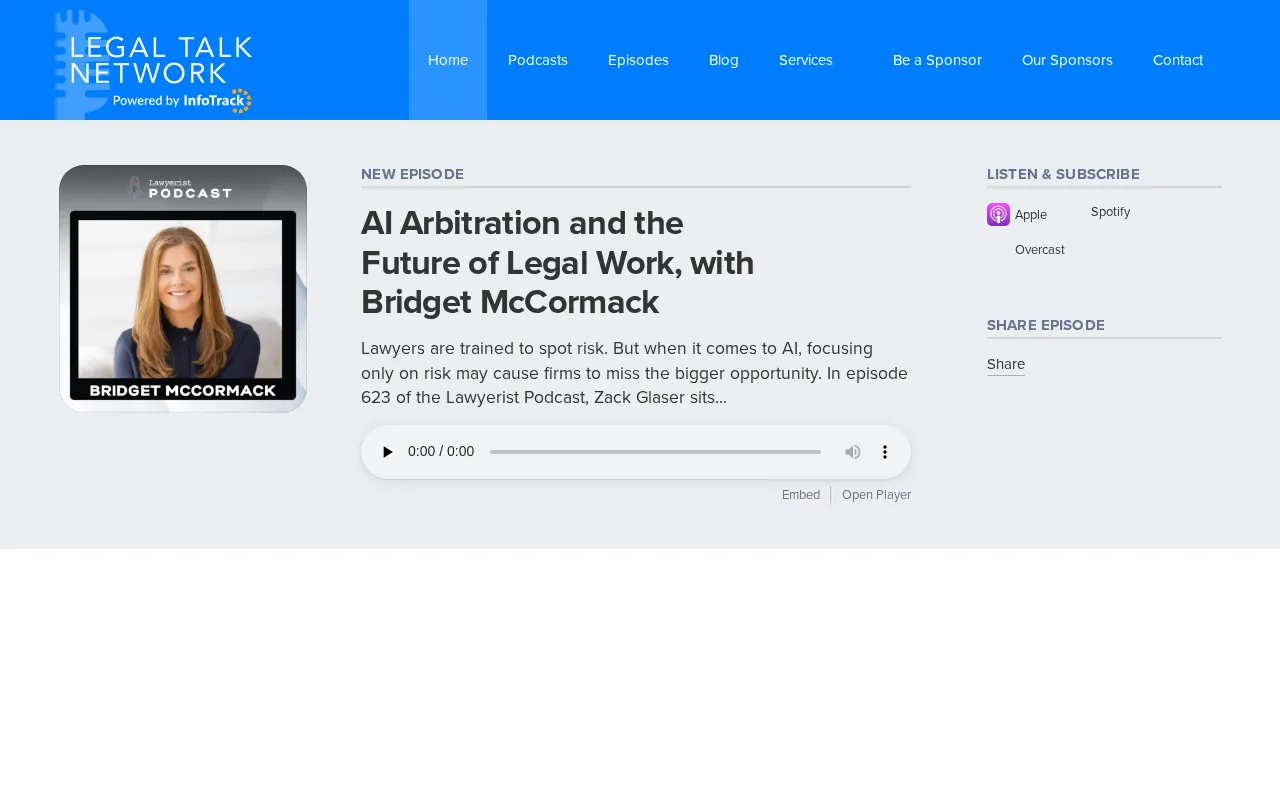 Legal Talk Network — preview screenshot