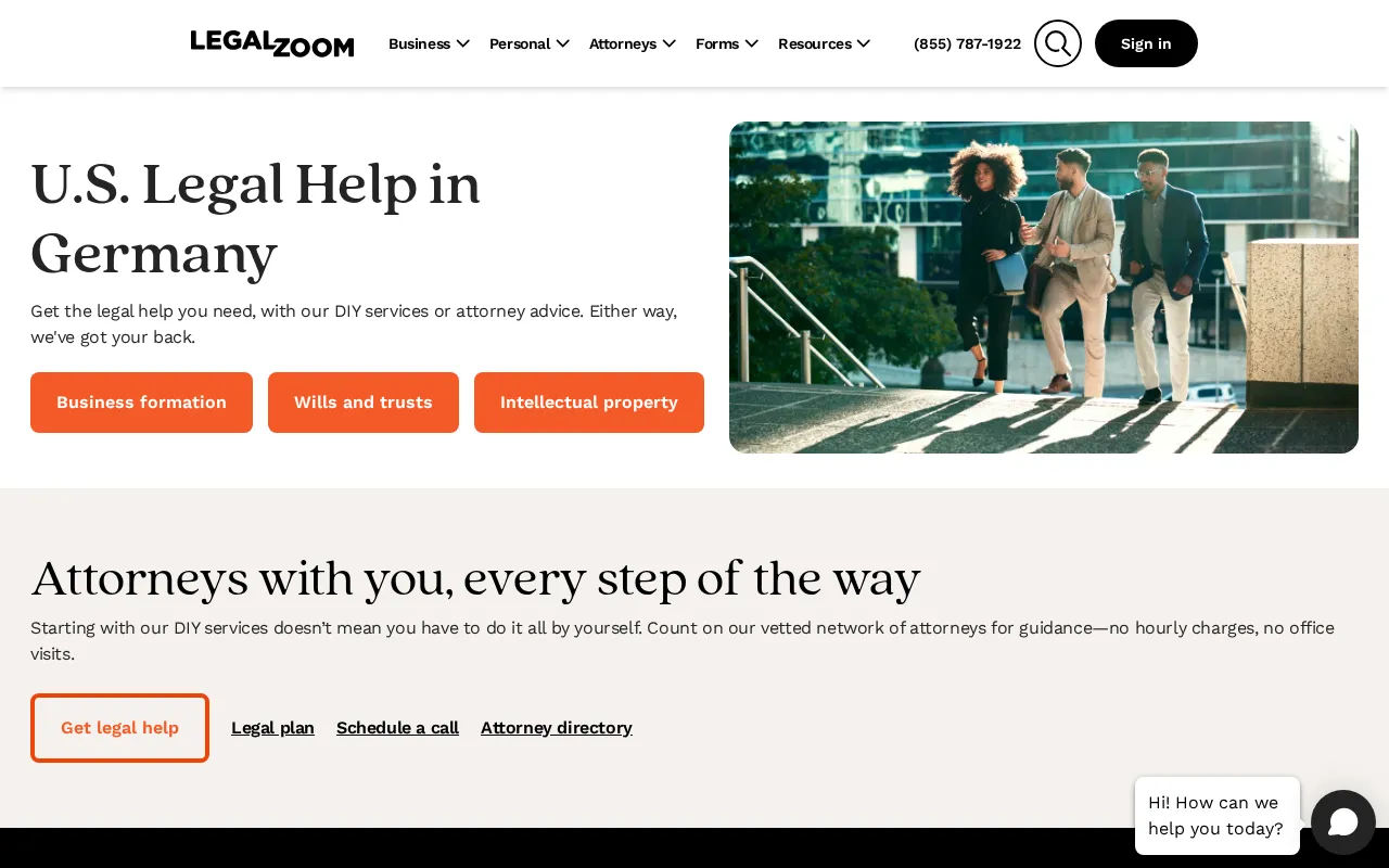 Legalzoom — preview screenshot