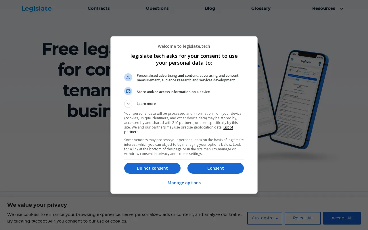 legislate.tech — preview screenshot