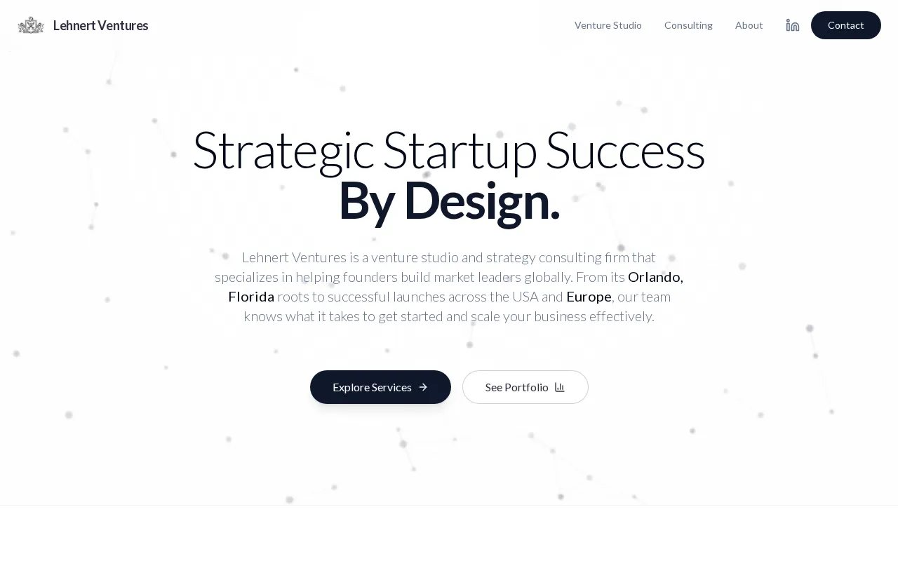 Lehnert Ventures — preview screenshot